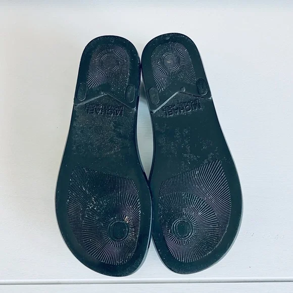 Michael Kors black holly jelly sandal rope size 7 - Picture 5 of 6